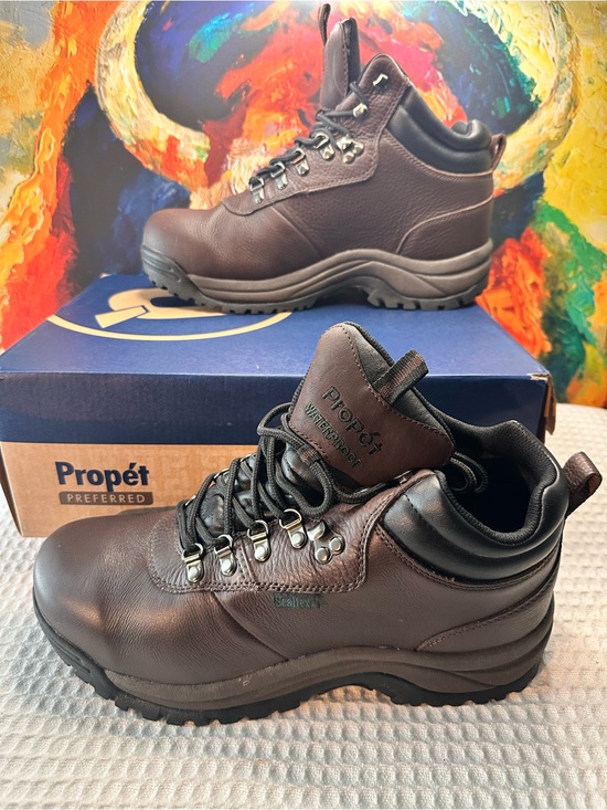 No.88 Propét Cliff Walker M3188 Bronco Brown Waterproof Hiking Boots main image 4